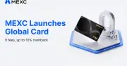MEXC launches Global Card with 10% cashback, 7% yield