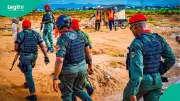 NSCDC Mining Marshals Arrest 2 Illegal Gold Miners in FCT