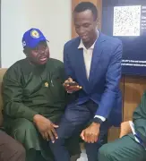 Oyo APC explains viral video of student on governorship candidate's lap