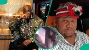 Pastor Tobi Video-Calls Cubana Chiefpriest Mid-Service as Peller Watches