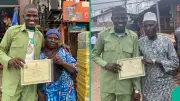 Son of Plank Seller Completes NYSC, Honors Parents in Emotional Post