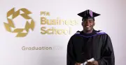 Taiwo Awoniyi graduates with PFA Business School diploma in football directorship