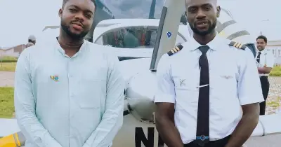 Cute Abiola spends ₦40m to help drone maker become pilot