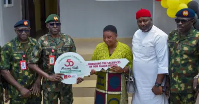 FHFL commissions 50 energy-efficient homes for widows of fallen heroes in Ibadan