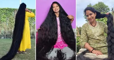 Indian Woman Sets Guinness Record with 8ft 10in Hair After 11 Years