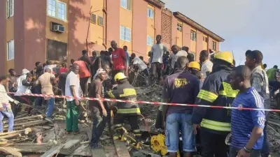 Lagos Building Collapse: One Dead, Three Injured in Fadeyi