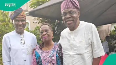Makinde Campaign Coordinator Olafeso Meets Bode George, Others in Lagos