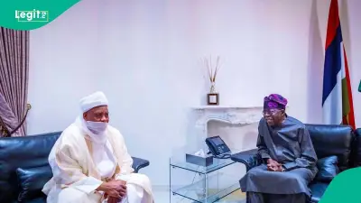 Tinubu Meets Sultan of Sokoto in Abuja, Peaceful Campaigns Urged