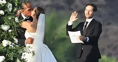 Tobey Maguire Officiates Ex-Wife Jennifer Meyer's Wedding to Nigerian Billionaire's Son