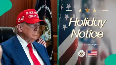 US Embassy, Consulate Announce Remaining 2026 Holiday Closures in Nigeria