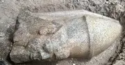 Farmer's discovery leads to 28-foot statue of Pharaoh Ramesses II