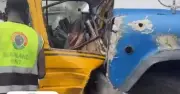 Four critically injured as container truck crashes into vehicles in Lagos