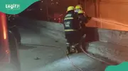 Tanker Fire Under Otedola Bridge Triggers LASEMA Emergency Response